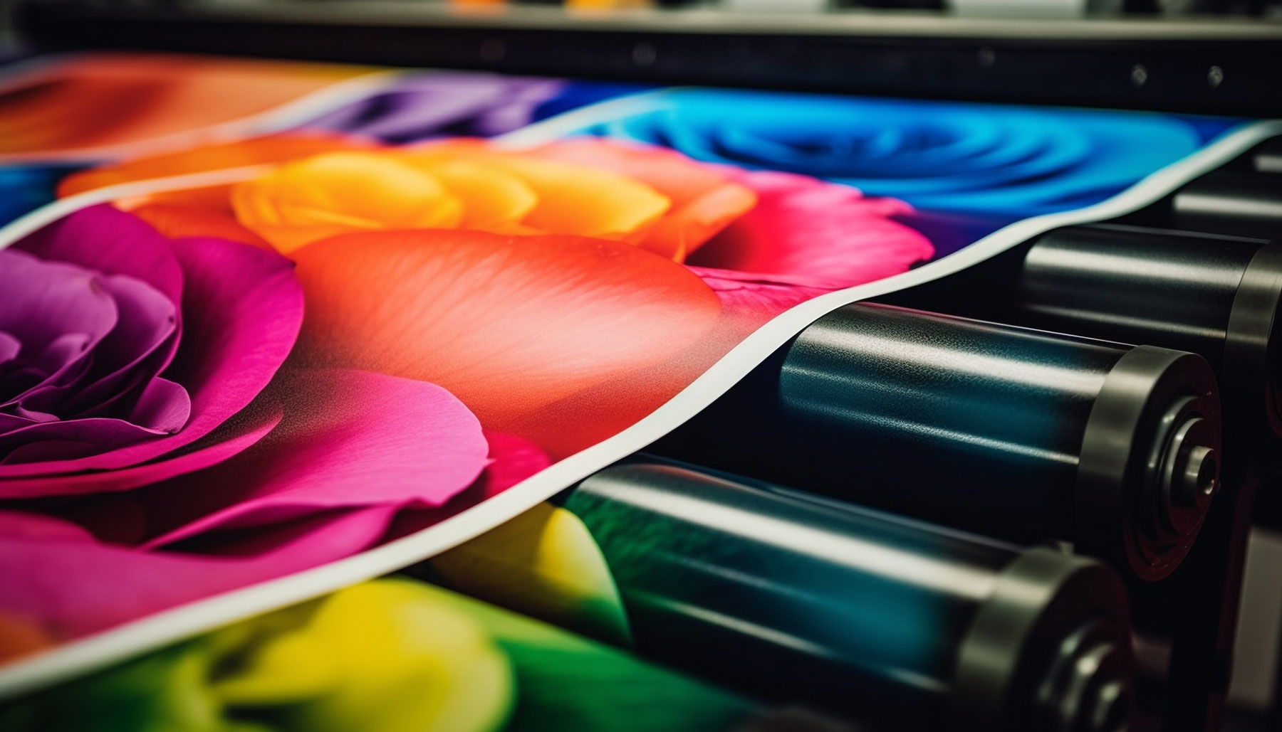 poster being printed